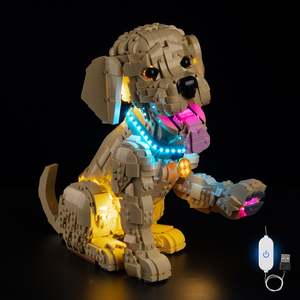 Lego Golden Retriever Puppy 11384 Light Kit