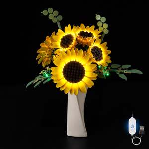 Christmas Theme: Lego Sunflower Bouquet 11502 Light Kit