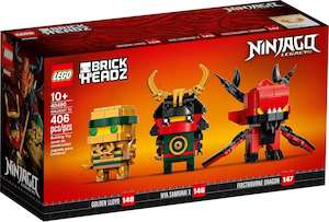 Ninjago: LEGO BrickHeadz 40490 Ninjago 10th Anniversary BrickHeadz