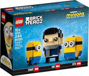 Minions: LEGO BrickHeadz 40420 Gru, Stuart and Otto