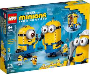 Minions: LEGO Minions 75551 Brick-built Minions and their Lair