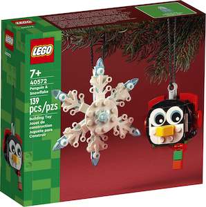 Seasonal: LEGO 40572 Penguin & Snowflake Christmas Ornament