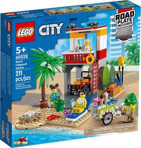 City: LEGO City 60328 Beach Lifeguard Station