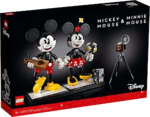Disney: LEGO Disney 43179 Mickey Mouse & Minnie Mouse Buildable Characters