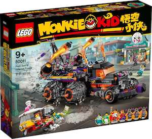 Monkie Kid: LEGO Monkie Kid 80011 Red Son's Inferno Truck