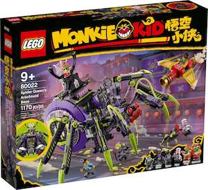 Monkie Kid: LEGO Monkie Kid 80022 Spider Queen's Arachnoid Base