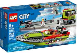 Ships: LEGO City 60254 Race Boat Transporter