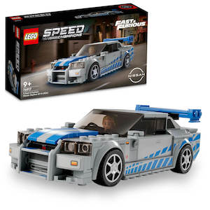 LEGO Speed Champions 76917 2 Fast 2 Furious Nissan Skyline GT-R (R34)