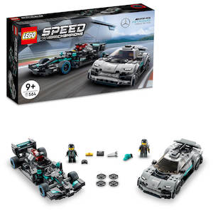 Lego Speed Champions: LEGO Speed Champions 76909 Mercedes-AMG F1 W12 E Performance & Mercedes-AMG Project One