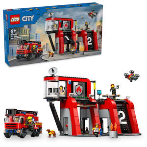 LEGO City 60414 Fire Station with Fire Engine