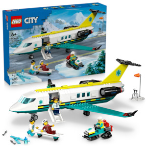 Lego City: LEGO City 60465 Emergency Air Ambulance Airplane
