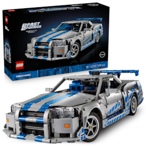 LEGO Technic 42210 2 Fast 2 Furious Nissan Skyline GT-R (R34) Car