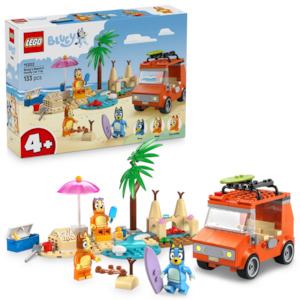 LEGO Bluey 11202 Bluey's Beach & Family Car Trip