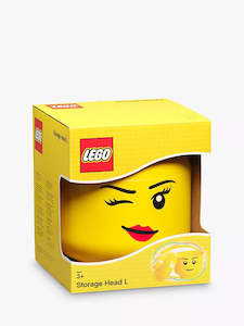 Lego Storage Bricks: LEGO Storage Head Small - Winky