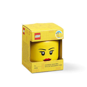 Lego Storage Bricks: LEGO Storage Head Mini - Girl