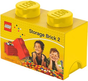 LEGO 4002 Storage Brick 2 - Yellow