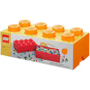 LEGO 4004 Storage Brick 8 - Orange