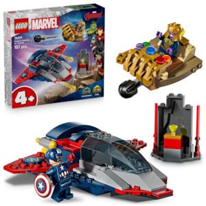 Lego Marvel Super Heroes: LEGO Marvel 76319 Captain America vs. Thanos