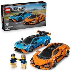LEGO Speed Champions 77238 Lamborghini Revuelto & Huracán STO