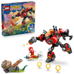 All: LEGO Sonic 77005 Knuckles vs. Dr. Eggman Egg Crusher Mech