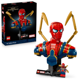 Lego Ages 18 Years: LEGO Marvel 76326 Iron Spider-Man Bust