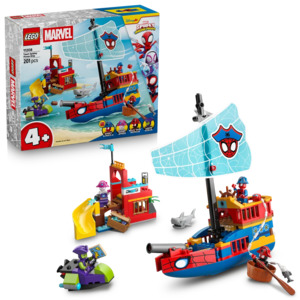 Lego Marvel Super Heroes: LEGO Marvel Spidey And His Amazing Friends 11208 Team Spidey Pirate Ship