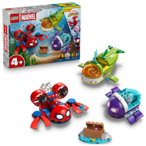 LEGO Marvel Spidey And His Amazing Friends 11207 Spidey: Underwater Vehicles