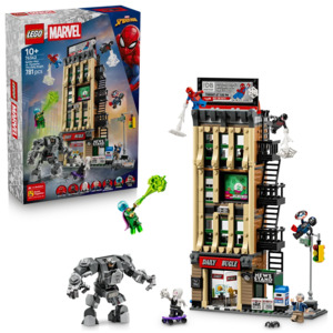 LEGO Marvel 76342 Spider-Man vs. Mysterio: The Daily Bugle