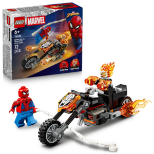 LEGO Marvel 76335 Spider-Man vs. Ghost Rider Motorcycle