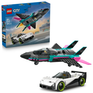 Lego City: LEGO City 60489 Jet vs. Car