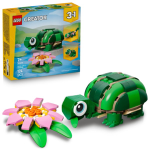 LEGO Creator 3-in-1 31377 Turtle with a Water Lily Flower