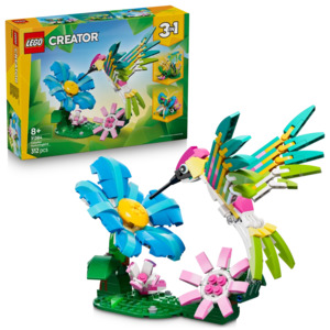 LEGO Creator 3-in-1 31384 Wild Animals: Colourful Hummingbird