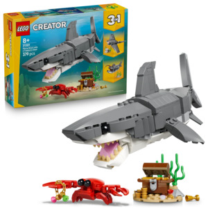 LEGO Creator 3-in-1 31381 Fierce Shark with a Treasure Chest