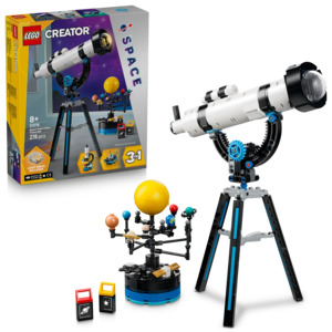 LEGO Creator 3-in-1 31378 Space Exploration Telescope