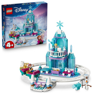 LEGO Disney 43281 Elsa's Ice Castle & Snow Ride Adventure