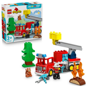 LEGO DUPLO 10473 Fire Engine with Hose and Firefighter