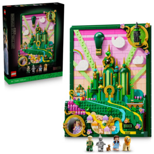 Lego 150 249: LEGO Wicked 75685 Emerald City Wall Art