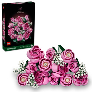 Lego 50 99: LEGO Botanicals 10374 Bouquet of Pink Roses