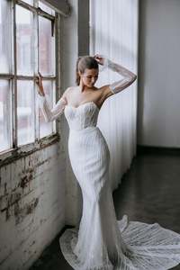 Wedding Dress Sleeves: KIRSTEN | Kellylin Couture