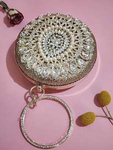 Bridal Bags: ~ Almira Bag (Gold)