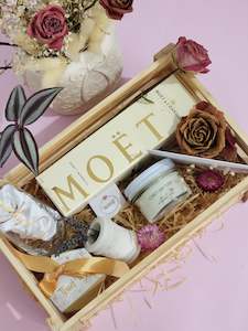 Pre Made Gift Sets: Wooden Crate Gift Set