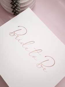 Shop Now: Build one for the Bride