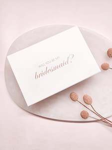 Build a Mini Bridesmaid Box