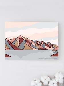 Queenstown View, New Zealand Greeting Card