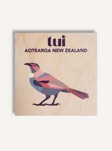 Latest Artworks: Tui Native Bird of New Zealand Fridge Magnet