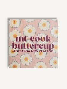 Mt Cook Buttercup (Lily) New Zealand Fridge Magnet