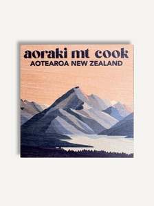 Latest Artworks: Aoraki New Zealand Fridge Magnet