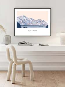 Wholesale: WHOLESALE Roy's Peak Hike, Lake Wānaka with white border