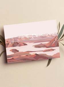 Treble Cone View, Wānaka, New Zealand Greeting Card