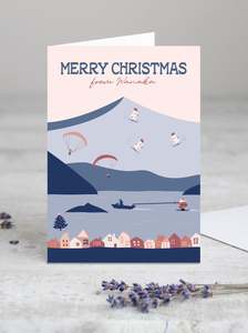 WHOLESALE XMAS Summer in Wānaka New Zealand Christmas Card
